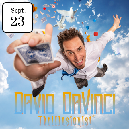 Thrillusionist David DaVinci to Benefit HCWVCPA