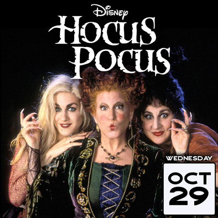 Tickets | HOCUS POCUS (1993) | Robinson Grand Performing Arts Center