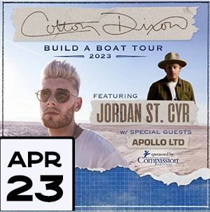 Colton Dixon Build a Boat Tour