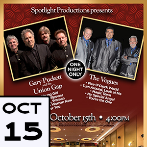 Gary Puckett and The Union Gap with The Vogues